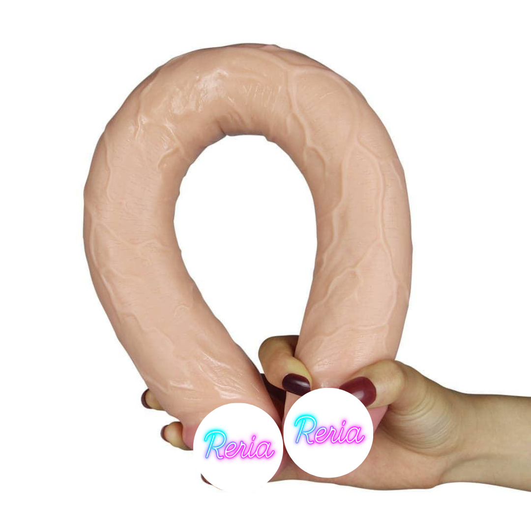 Dildo doppio ultra sottile 17cm