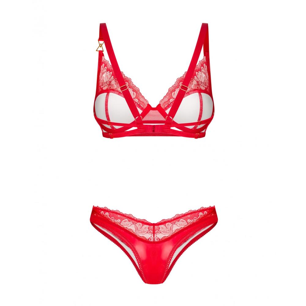 Completo Intimo Rosso