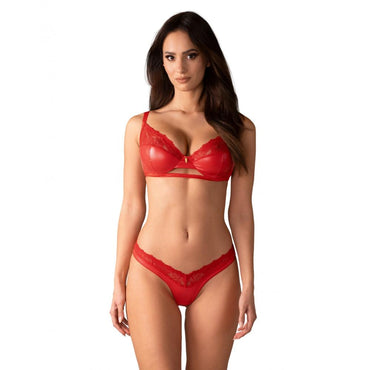 Completo Intimo Rosso
