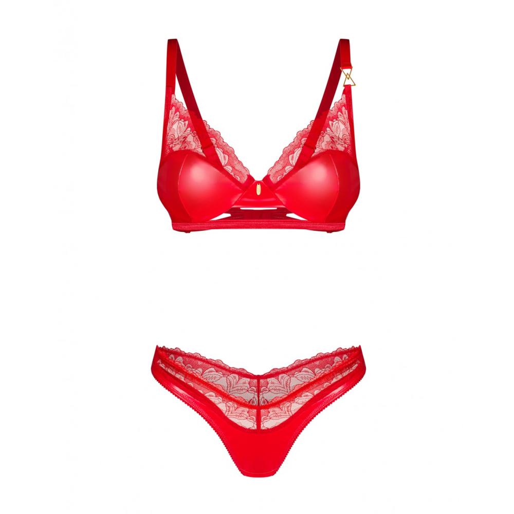 Completo Intimo Rosso