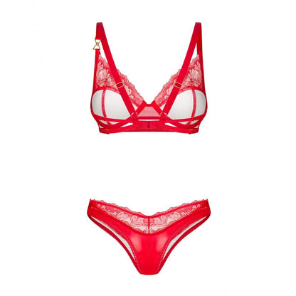 Completo Intimo Rosso