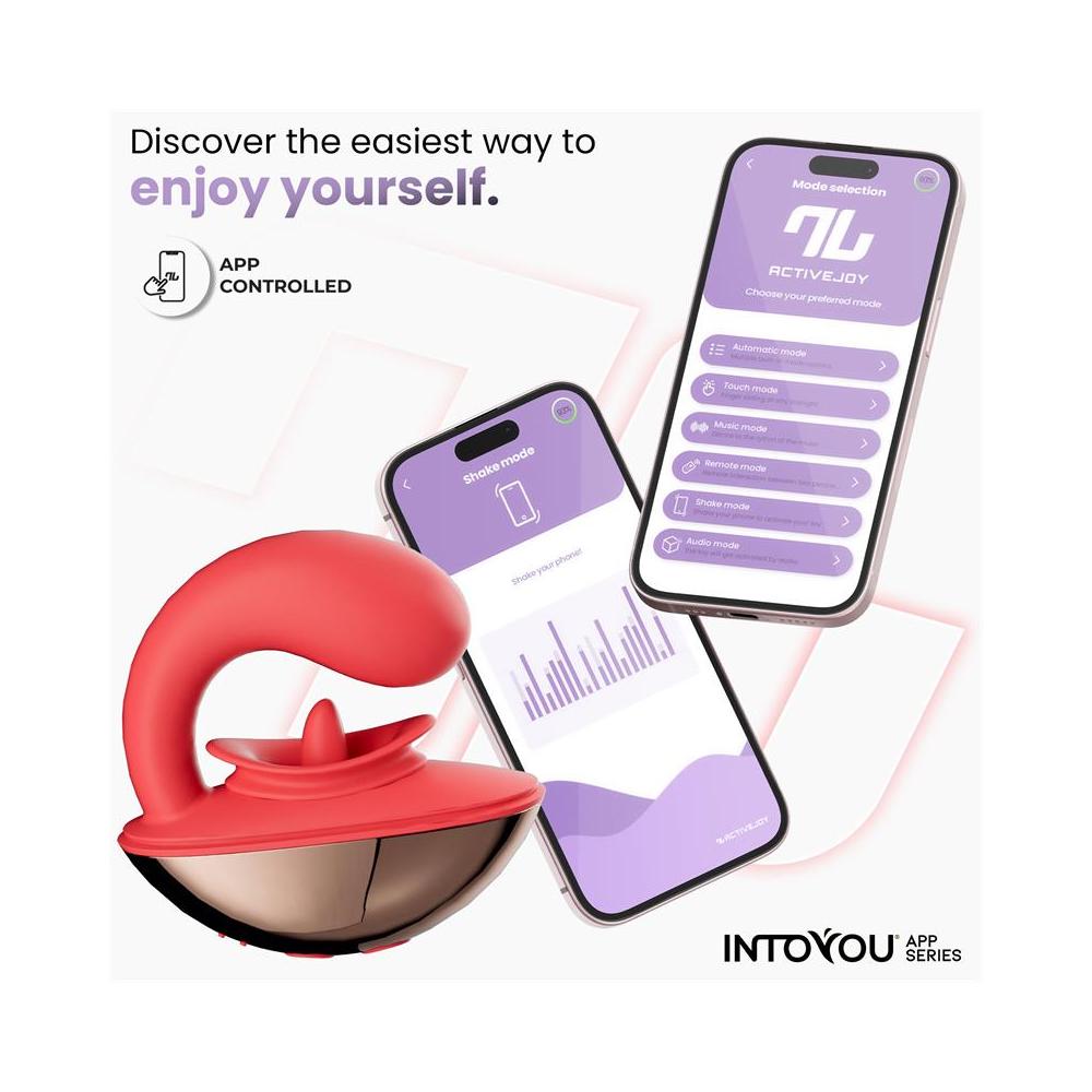 Vibratore Licking e Punto G + APP