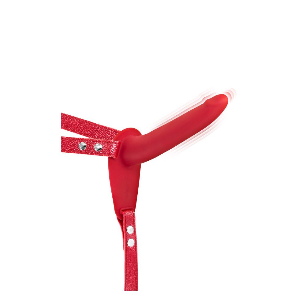 Strap-On Harness Vibrante 15'5 cm