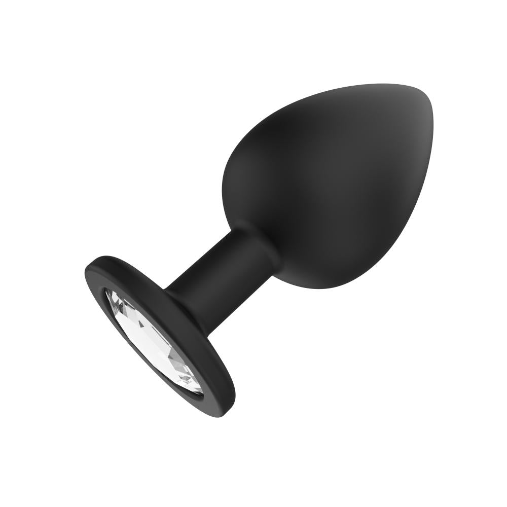 Gem butt plug nero