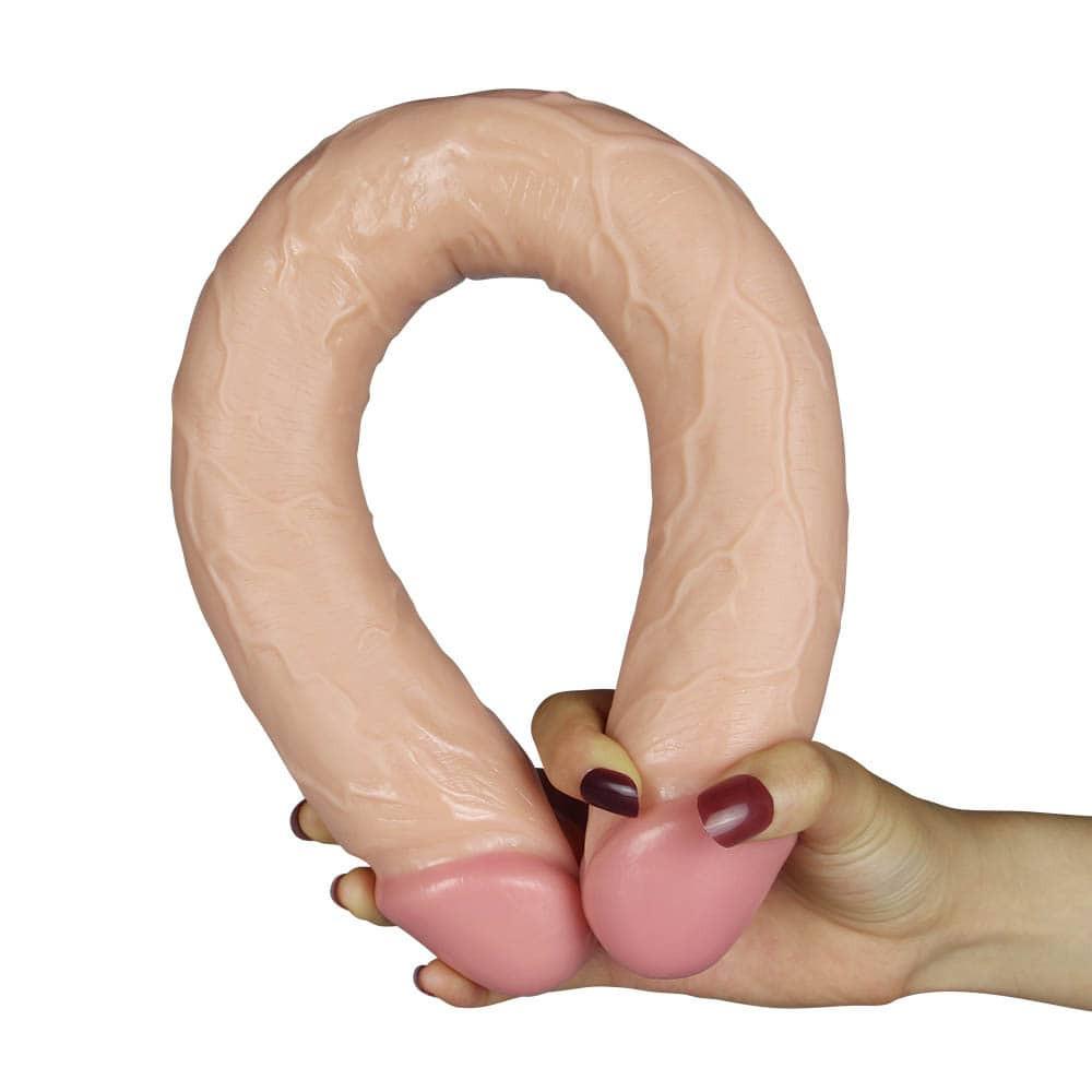 Dildo doppio ultra sottile 17cm