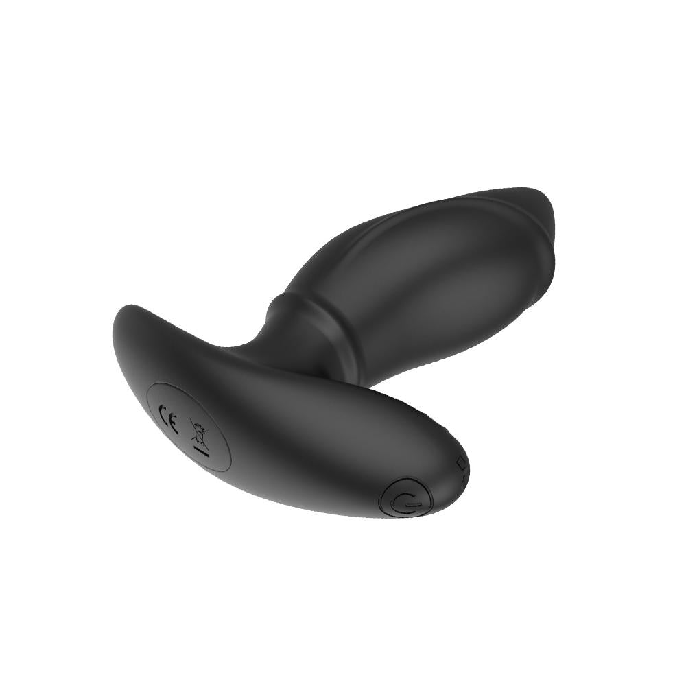 Vibratore anale con pallina interna e controllo a distanza