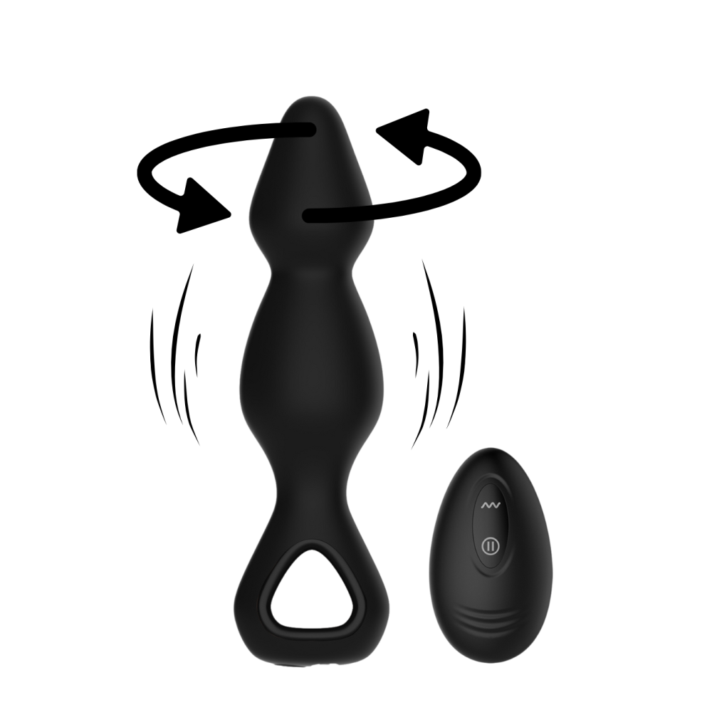 Palline ruotanti e vibranti Anali con Controllo Remoto