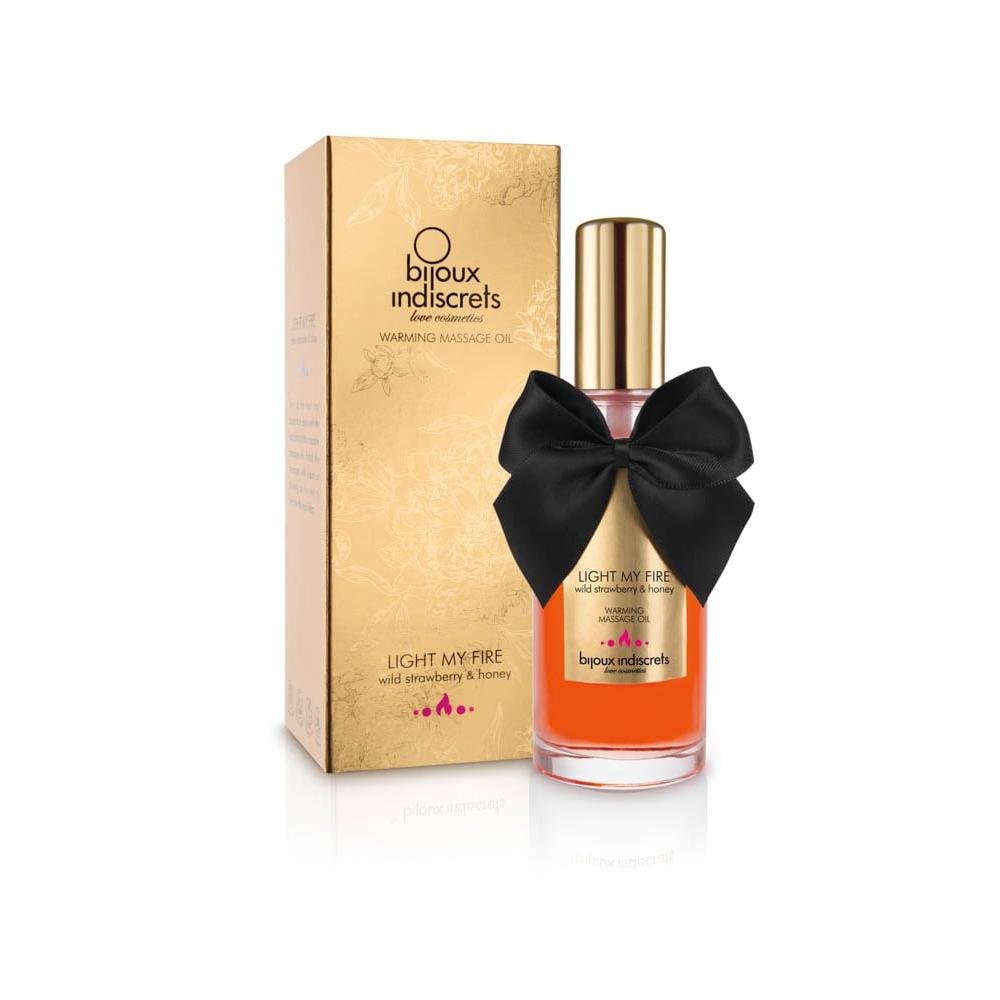 Olio riscaldante alla fragola selvatica 100 ml