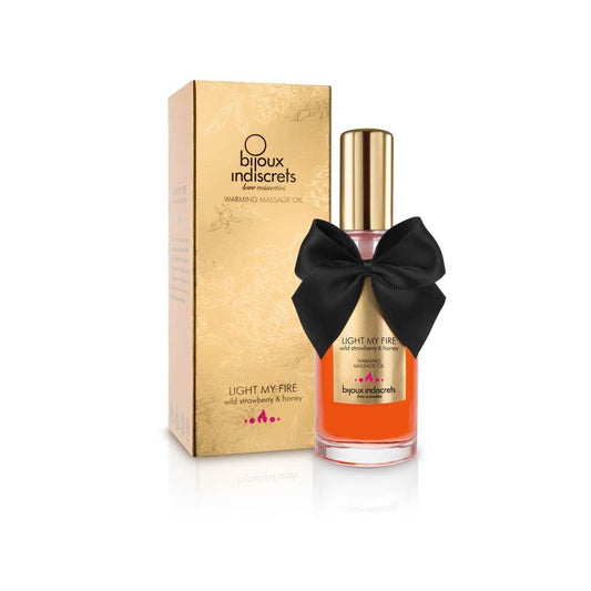 Olio riscaldante alla fragola selvatica 100 ml